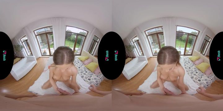 VRHUSH Petite Blonde Tina Kay Ass Fucked in Virtual Reality